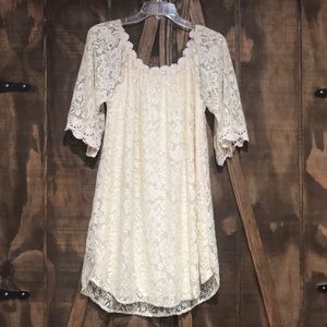 White Lace Dress